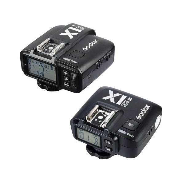 Godox X1 Hss Ttl Kablosuz Flaş Tetikleyici (Nikon 1+1) ürün görseli 1