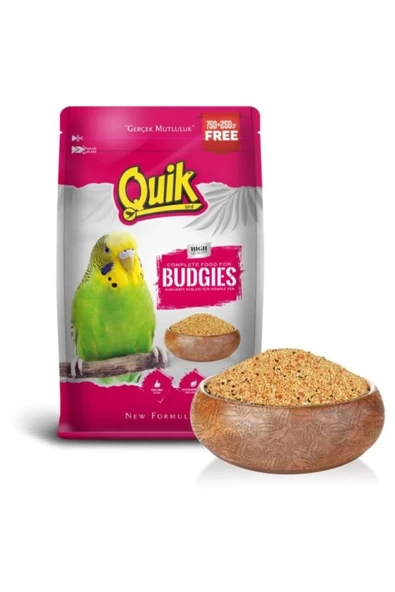 Quik Muhabbet Kuşu Yemi 1000 gr ürün görseli 1