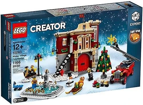 LEGO 10263 Creator Expert Winter Village Fire Station ürün görseli 1