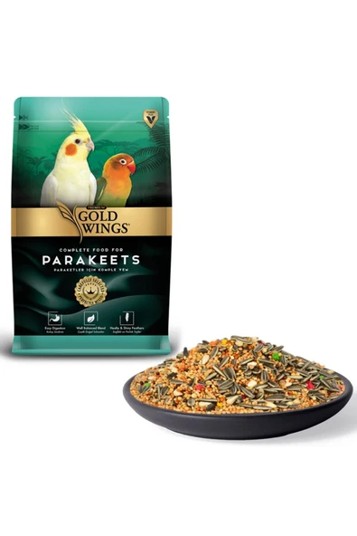Gold Wings Premium Paraket Yemi 1Kg ürün görseli 1