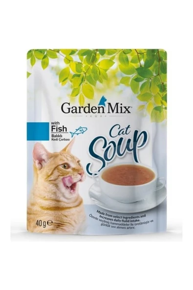 Gardenmix Ton Balıklı Kedi Çorbası 40gr Skt: 12/2027 ürün görseli 1