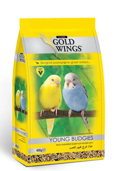 Gold Wings Yavru Muhabbet Yemi 400 gr. ürün görseli 1