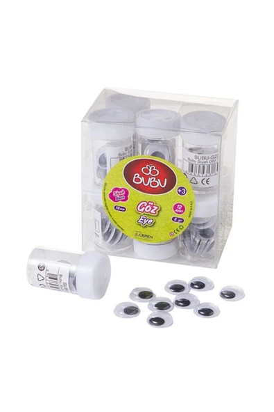 Bubu Bu-bu 18mm Büyük Siyah Göz -gz0005 ürün görseli 1