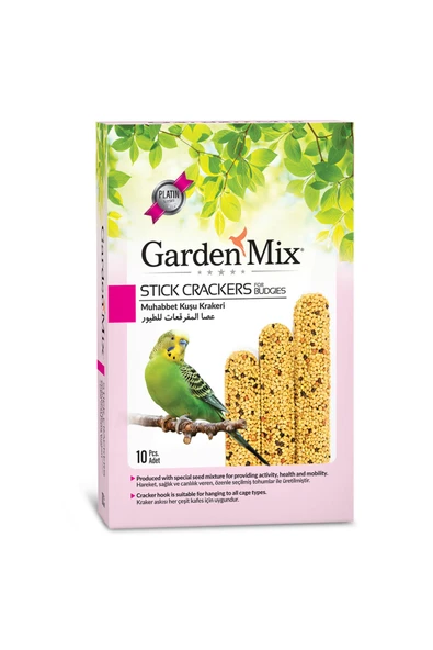 Gardenmix Garden Mix Platin Sade Kuş Krakeri 10Lu ürün görseli 1