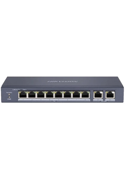 Ds-3E0310P-E-M 8 Portlu 10-100 Fast Ethernet Switch Hub 8 Port Poe 60W ürün görseli 1