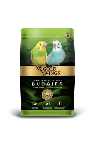 Gold Wings Premium Muhabbet Kuşu Yemi 1 Kg. ürün görseli 1