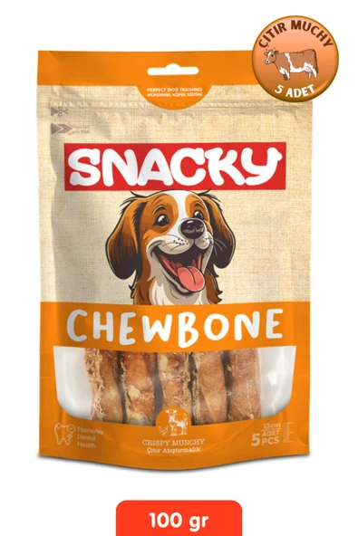 Snacky Çıtır Munchy Köpek Ödülü Ödül Maması 5li x 13 cm - 168gr ürün görseli 1