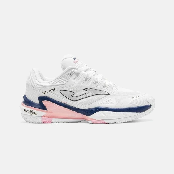 Joma TSLALS2632OM Slam Kadın Padel Ayakkabısı Beyaz/Pembe ürün görseli 1