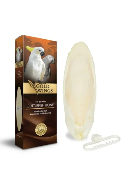Gold Wings Premium Gold Wings Kuşlar Için Mürekkep Balığı Kemiği Büyük (kalamar) ürün görseli 1