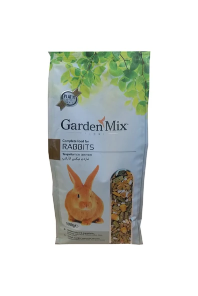 Gardenmix Platin Tavşan Yemi 1 kg. Skt:08/2026 ürün görseli 1