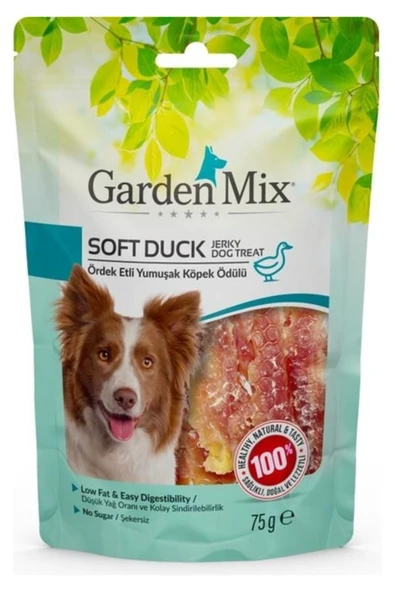 Gardenmix Garden Mix Ördek Etli Yumuşak Köpek Ödülü 75 gr ürün görseli 1