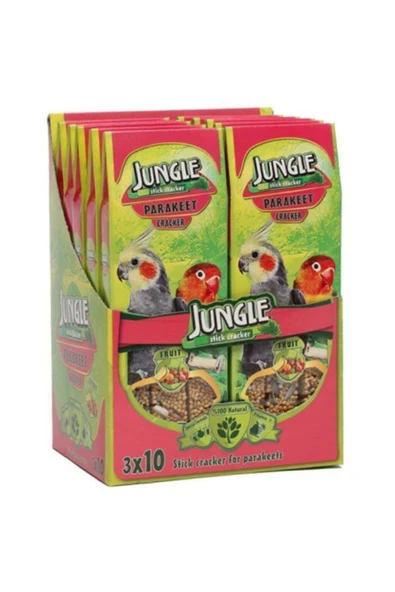 Jungle Ballı Paraket Krakeri 3lü 1 Adet ürün görseli 1
