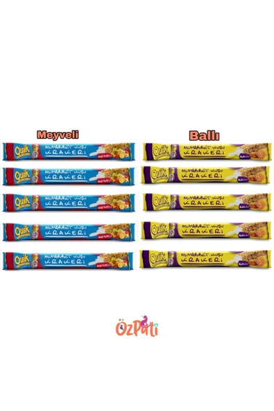 Quik Muhabbet Krakeri 5+5 Meyveli Ballı ürün görseli 1