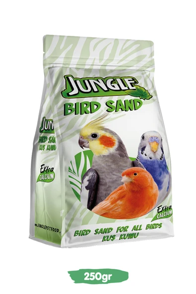 Jungle Kuş Kumu 250 gr Doğal İçerik Kuş Yemi ürün görseli 1