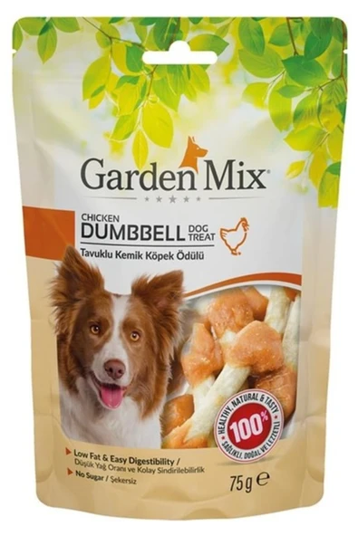 Gardenmix SPTRNS Garden Mıx Tavuklu Kemik Köpek Ödülü (220221) 75 Gr ürün görseli 1