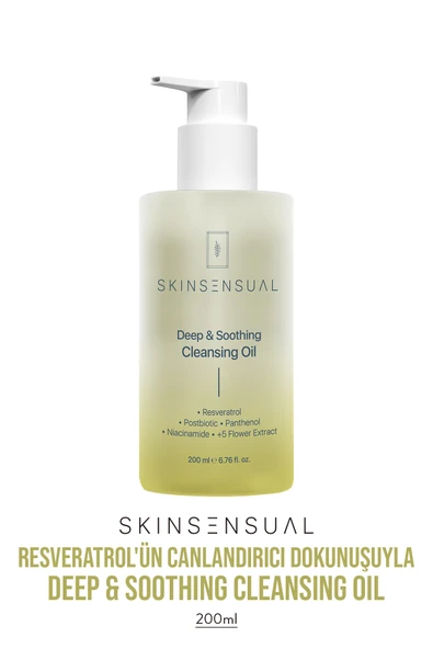 Deep & Soothing Cleansing Oil | Resveratrol’ün Dokunuşuyla Cilt Temizliğinde Yenilik ürün görseli 1