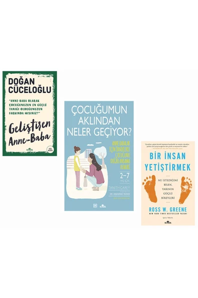Geliştiren Anne Baba-çocuğumun Aklından Neler Geçiyor-bir Insan Yetiştirmek-3 Kitap Set ürün görseli 1