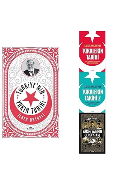 Türkiyenin Yakın Tarihi,Türklerin Tarihi 1,Türklerin Tarihi 2,Yakın Tarihin Gerçekleri - 4 Kitap Set ürün görseli 1