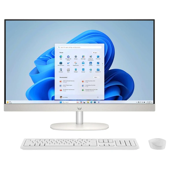 HP 24 CR2011NT D2VC1EA001 Ultra7 255U 16GB 1TBSSD 23.8" FHD FreeDOS All In One Bilgisayar ürün görseli 1