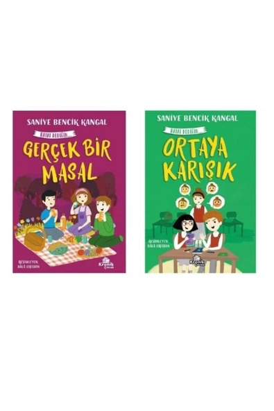 Gerçek Bir MasalOrtaya KarışıkSaniye Bencik Kangal 2 KİTAP SET ürün görseli 1