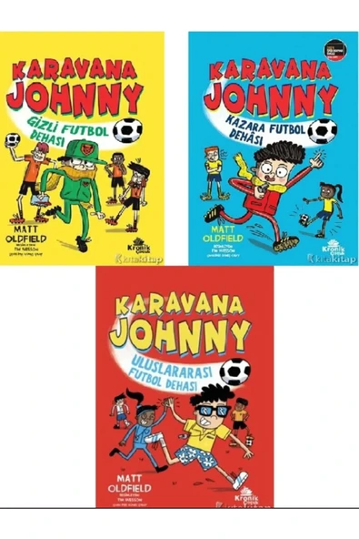 Karavana Johnny 123    Matt Oldfield 3 KİTAP SET ürün görseli 1