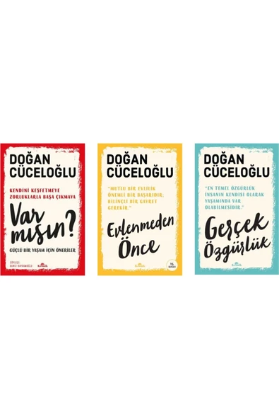 Var Mısın? - Evlenmeden Önce Gerçek Özgürlük - Doğan Cüceloğlu - Doğan Cüceloğlu ürün görseli 1