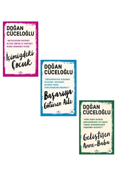 Başarıya Götüren Aile / İçimizdeki Çocuk / Geliştiren Anne Baba 3 Kitap Set ürün görseli 1