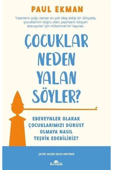 Çocuklar Neden Yalan Söyler? ürün görseli 1