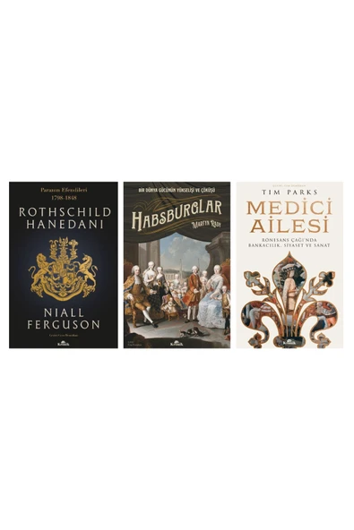 Rothschild Hanedanı / Medici Ailesi / Habsburglar 3 Kitap Set ürün görseli 1