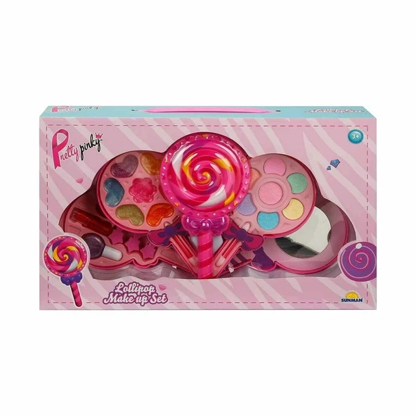 2600 Lolipop Şekilli 4 Katlı Makyaj Güzellik Seti ürün görseli 1
