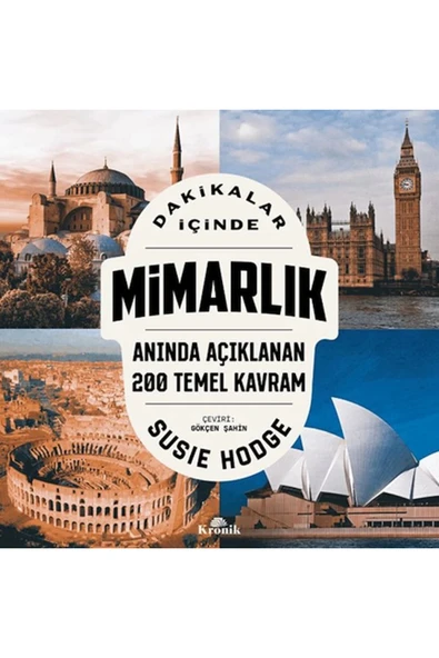 DAKİKALAR İÇİNDE MİMARLIK : ANINDA AÇIKLANAN 200 TEMEL KAVRAM ürün görseli 1