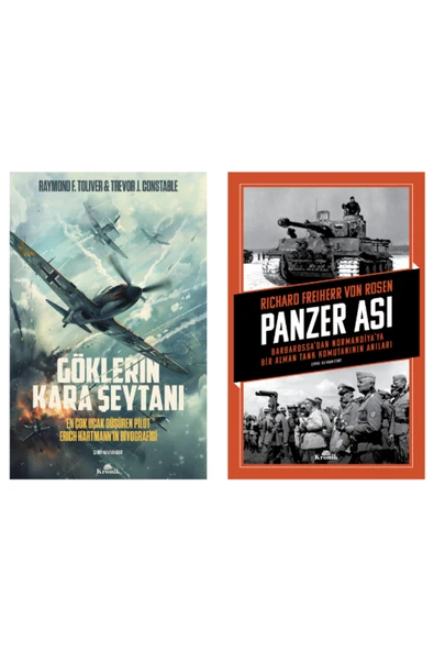 Göklerin Kara Şeytanı / Panzer Ası 2 Kitap Set ürün görseli 1