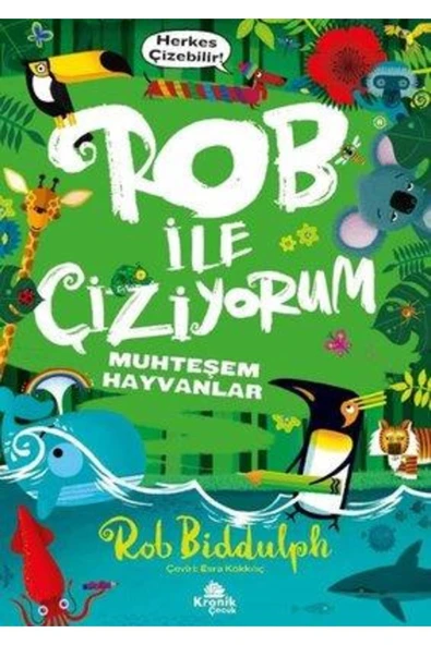 Rob ile Çiziyorum 2 Muhteşem Hayvanlar ürün görseli 1