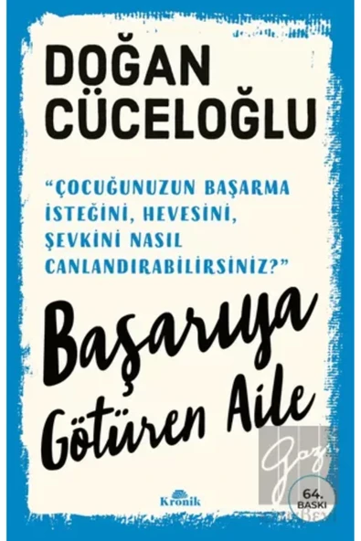 Başarıya Götüren Aile - Doğan Cüceloğlu ürün görseli 1