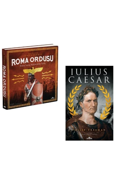 Roma Ordusu Roma Savaş Makinesinin Tarihi Julius Caesar 2 Kitap Set ürün görseli 1