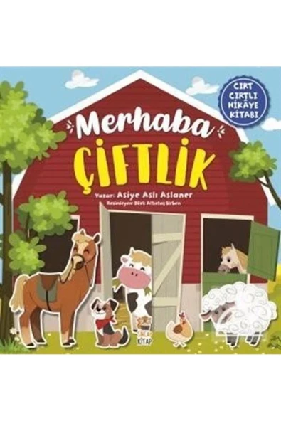 Merhaba Çiftlik Cırt Cırtlı Hikaye Kitabı ürün görseli 1