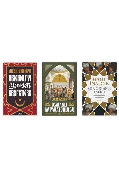 Osmanlı’yı Yeniden Keşfetmek Kısa Osmanlı Tarihi -osmanlı Imparatorluğu 1300-1650 3 Kitap Set ürün görseli 1
