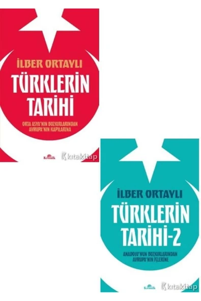 Türklerin Tarihi 1- 2 Ilber Ortaylı 2 Kitap Set ürün görseli 1