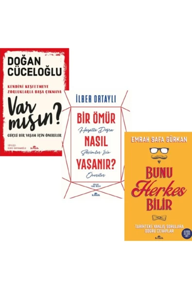 Bir Ömür Nasıl Yaşanır? - Var Mısın? Güçlü Bir Yaşam Için Öneriler - Bunu Herkes Bilir Tarihte Yanlı ürün görseli 1