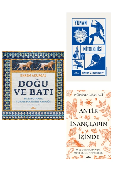 Doğu ve Batı (Ciltli) / Yunan Mitolojisi / Antik İnançların İzinde 3 Kitap Set ürün görseli 1