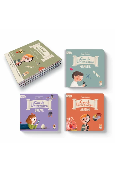 Çocuk Üniversitesi - Biyoloji (3 Kitap Takım) ürün görseli 1