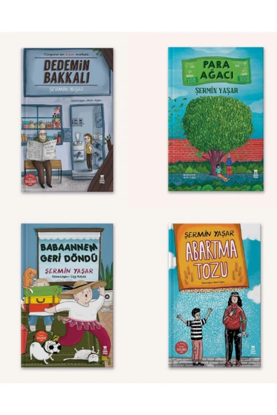 Şermin Yaşar 4'lü Set Para Ağacı - Abartma Tozu - Dedemin Bakkalı - Babaannem Geri Döndü ürün görseli 1