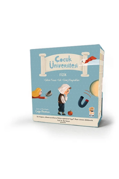 Çocuk Üniversitesi Fizik Seti (3 Kitap) ürün görseli 1