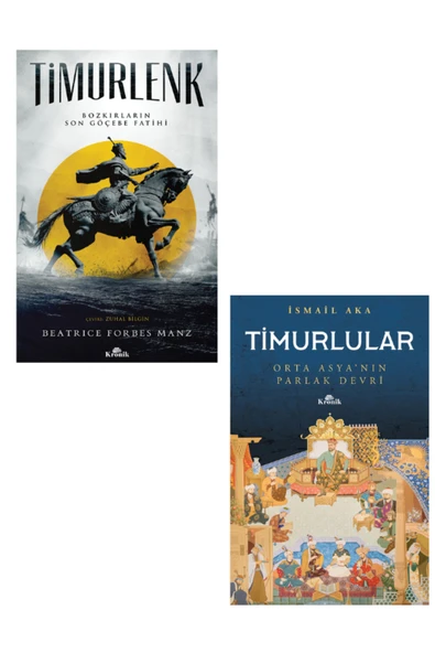 Timurlenk-bozkırların Son Göçebe Fatihi / Timurlular Orta Asya’nın Parlak Devri 2 Kitap Set ürün görseli 1