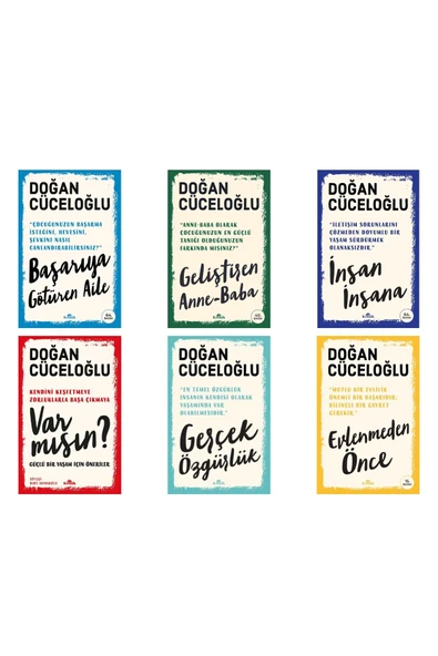 Doğan Cüceloğlu Seti 6 Kitap Set ürün görseli 1