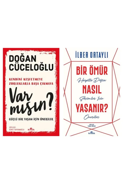 Var Mısın? - Güçlü Bir Yaşam Için Öneriler Doğan Cüceloğlu Bir Ömür Nasıl Yaşanır? Ilber Ortaylı 2 K ürün görseli 1