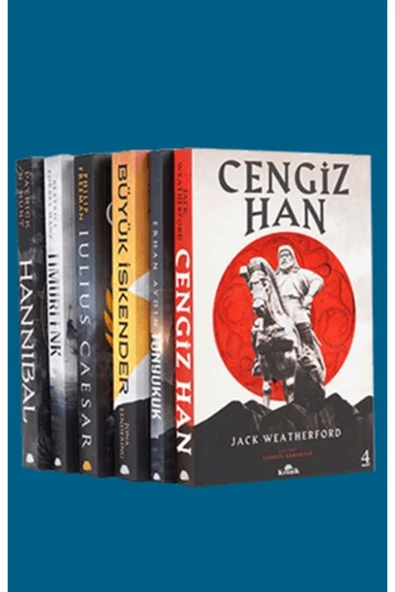 Dünya Tarihine Yön Verenler Seti 6 Kitap Takım ürün görseli 1
