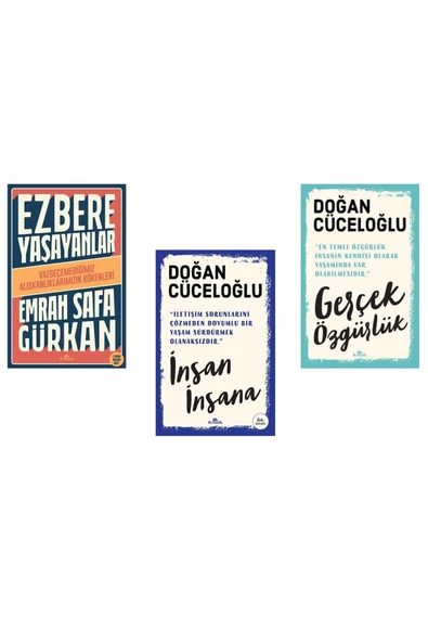 Ezbere Yaşayanlar - Vazgeçemediğimiz Alışkanlıklarımızın Kökenleri / Gerçek Özgürlük / Insan Insana ürün görseli 1
