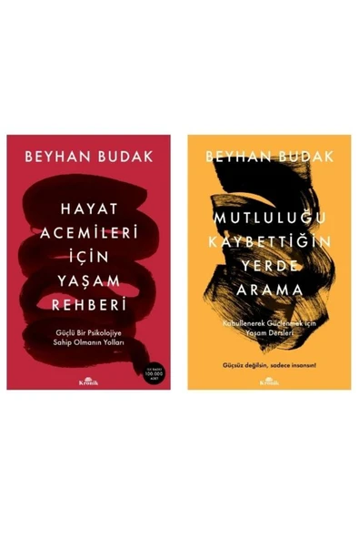 Mutluluğu Kaybettiğin Yerde Arama - Hayat Acemileri İçin Yaşam Rehberi 2 Kİtap ürün görseli 1
