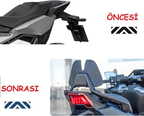 Honda X-ADV 750 Sissy Bar Bağlantı Demiri Sırt Dayama Arasmto ürün görseli 1